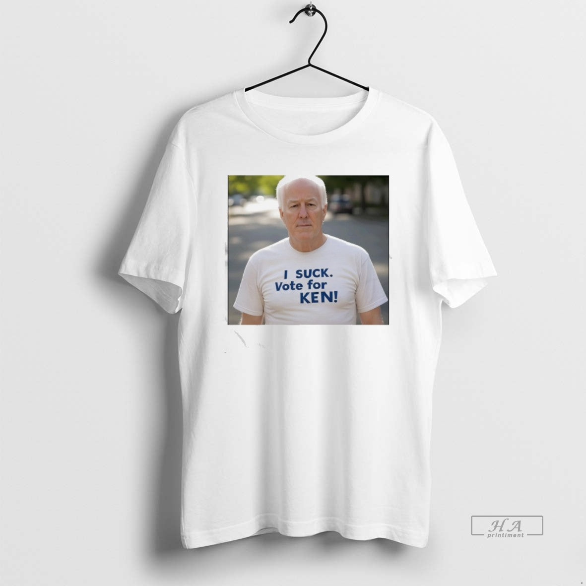 Official I Suck Vote Ken T-Shirts