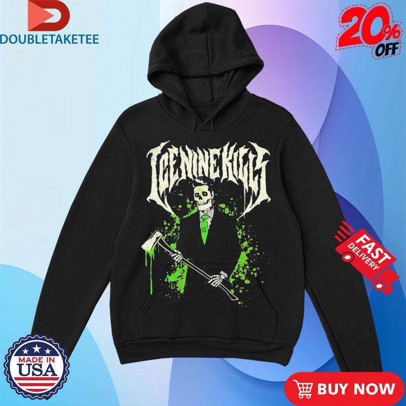 Official Ice Nine Kills A Work Of Art Pop Up Tilburg On December 5 2025 Axe Shirts Unisex , , , Long Sleeve Tee