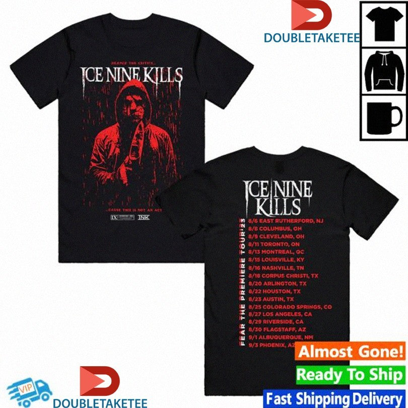 Official Ice Nine Kills Silence The Critics Cause This Is Not An Act Popover Shirts Unisex , , , Long Sleeve Tee