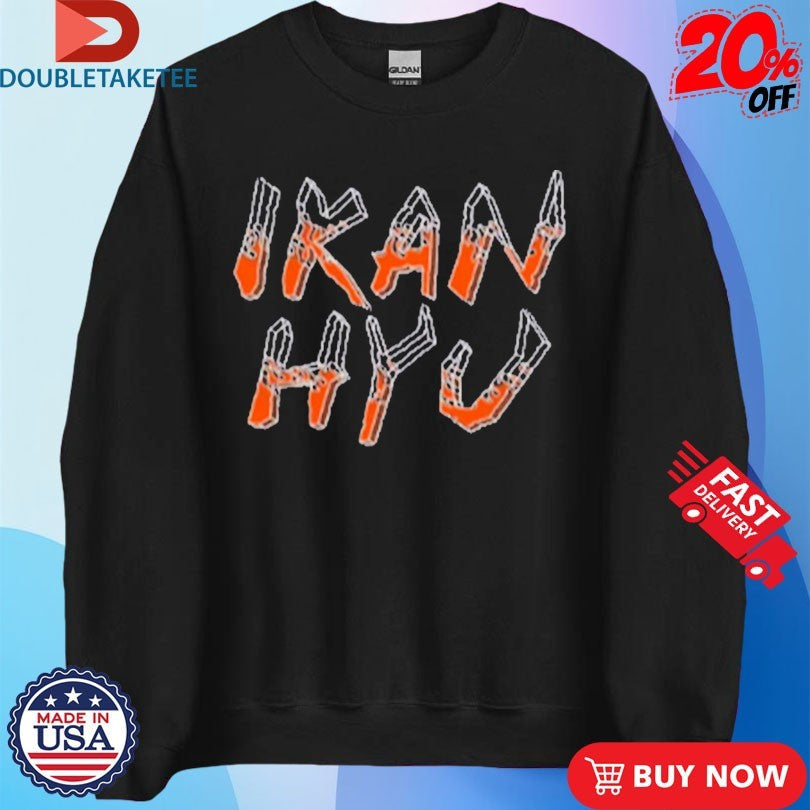 Official Ikan Hyu Flamy Logo Shirts Unisex , , , Long Sleeve Tee