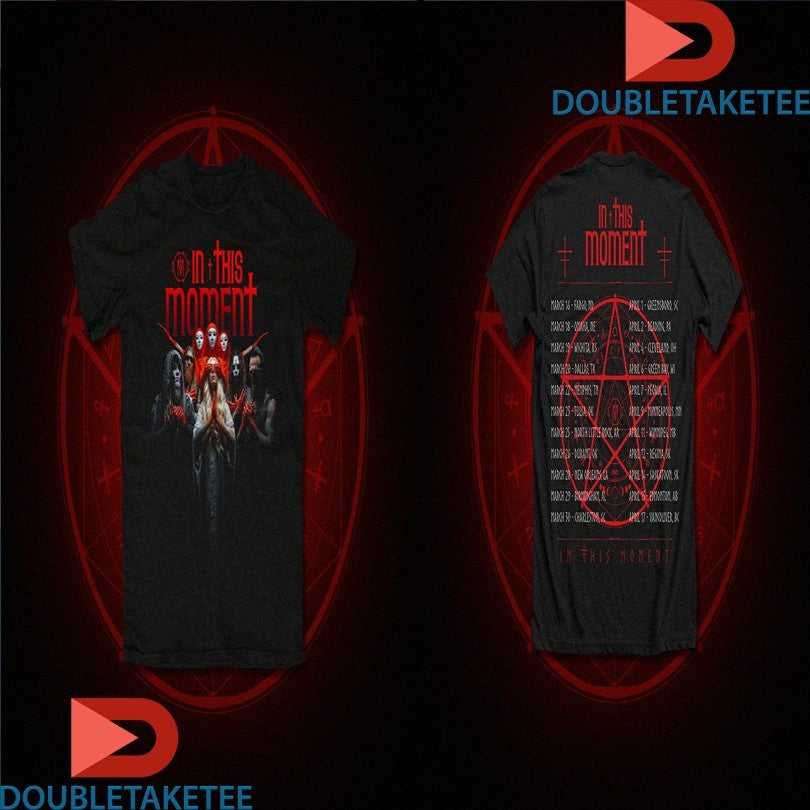 Official In This Moment Spring Tour 2021 Shirts Unisex , , , Long Sleeve Tee