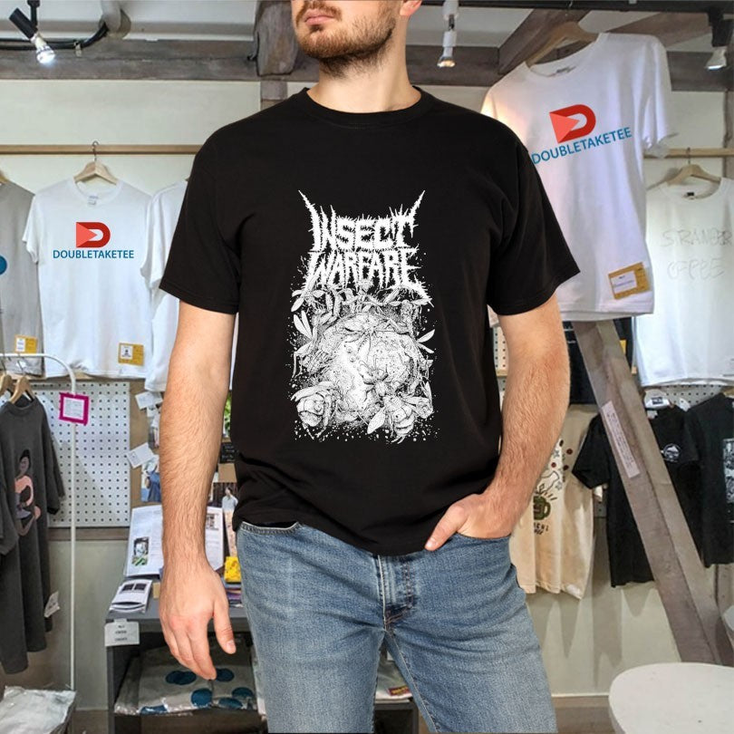 Official Insect Warfare At War With Grindcore s Unisex , , , Long Sleeve Tee