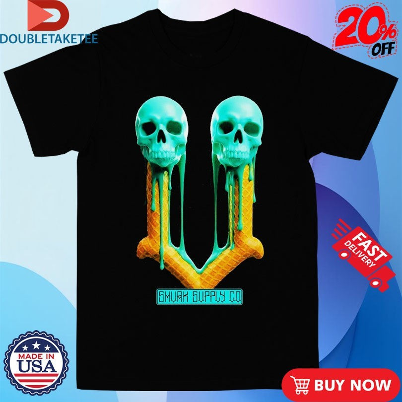 Official Iscream 220gsm Ice Cream Skull Shirts Unisex , , , Long Sleeve Tee