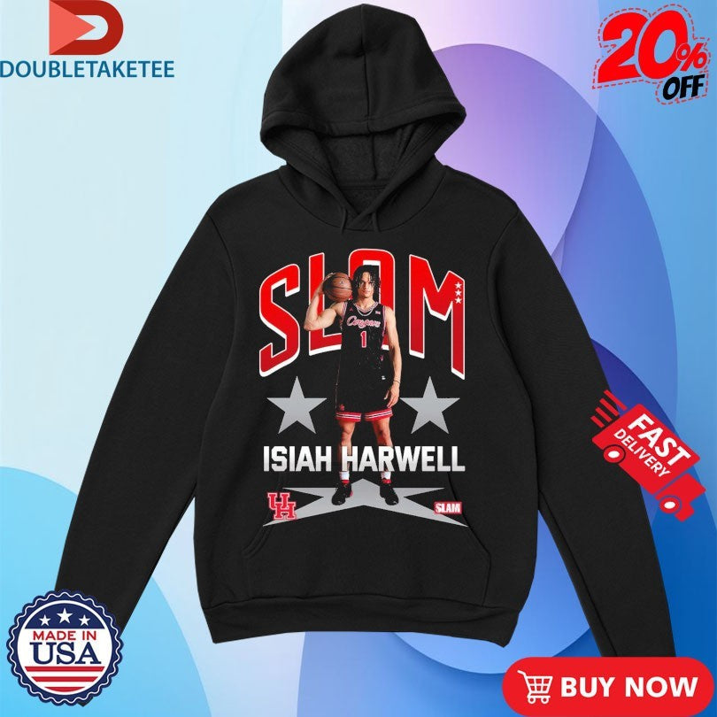 Official Isiah Harwell Slam Remix Houston Cougars Shirts Unisex , , , Long Sleeve Tee