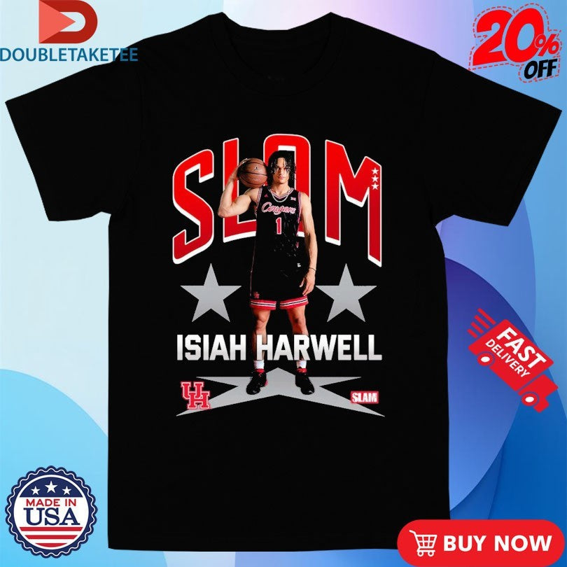 Official Isiah Harwell Slam Remix Houston Cougars Shirts Unisex , , , Long Sleeve Tee