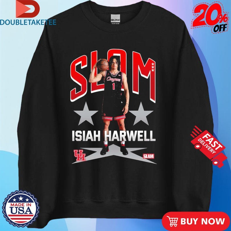 Official Isiah Harwell Slam Remix Houston Cougars Shirts Unisex , , , Long Sleeve Tee