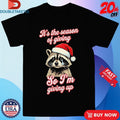Official It’s The Season Of Giving So I’m Giving Up Racoon Christmas Cry Shirts