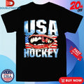 Official Jack Hughes Teeth USA Hockey Oylmpic Shirt Unisex , , , Long Sleeve Tee