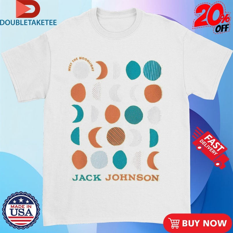 Official Jack Johnson Meet The Moonlight Shirts Unisex , , , Long Sleeve Tee