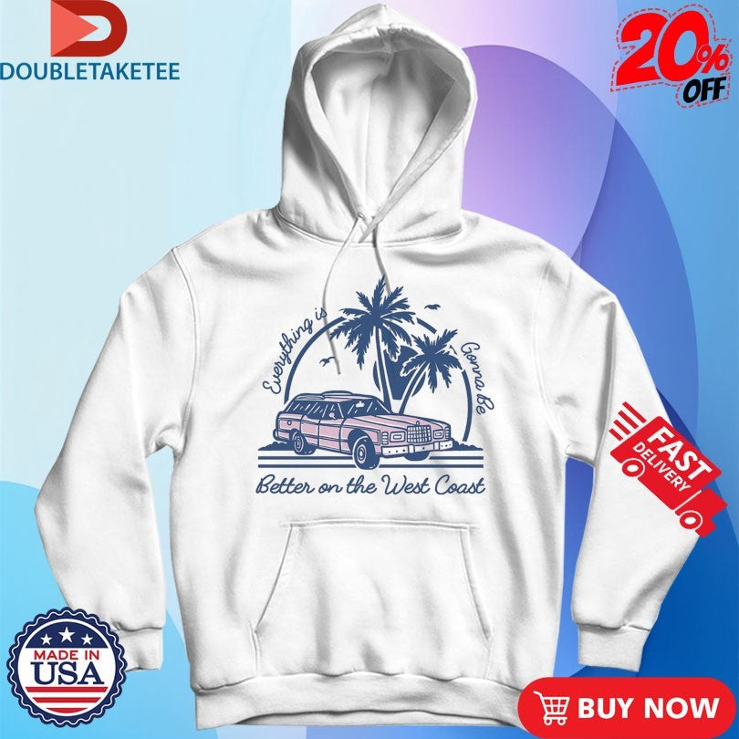 Official Jack’s Mannequin Andrew Mcmahon Everything Is Gonna Be Better On The West Coast Vibe Shirts