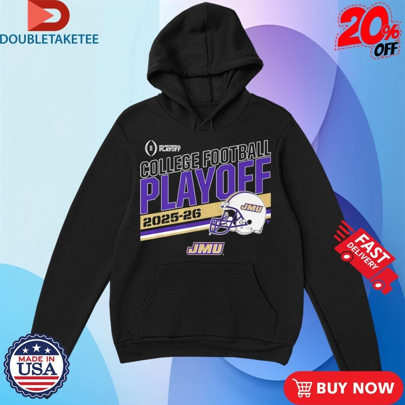 Official James Madison Dukes 2025-26 CFP Stripe Shirts Unisex , , , Long Sleeve Tee