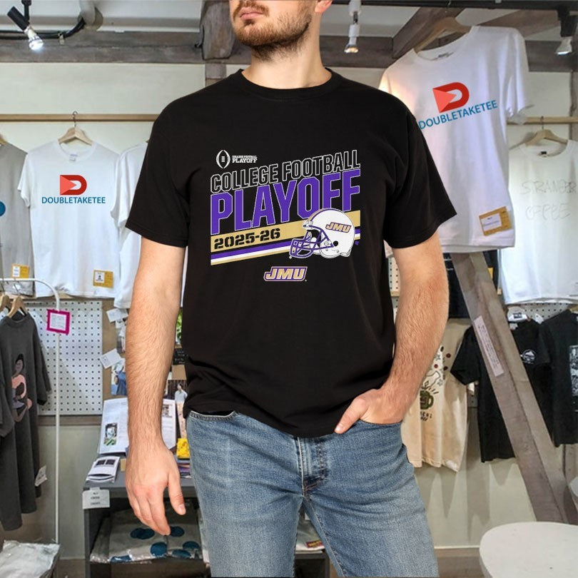 Official James Madison Dukes 2025-26 CFP Stripe Shirts Unisex , , , Long Sleeve Tee