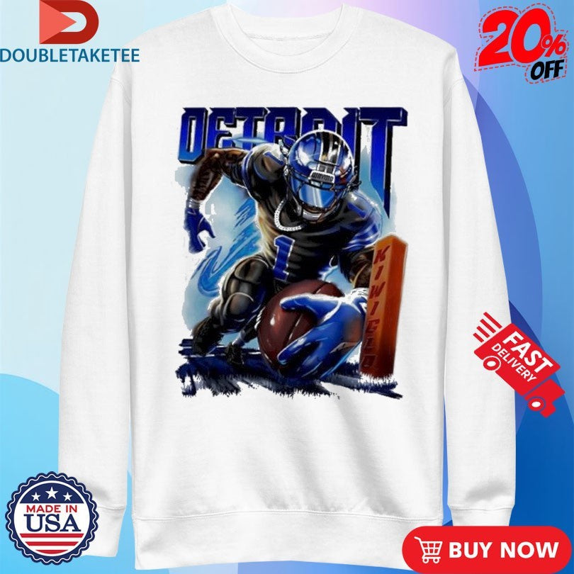 Official Jameson Williams Detroit Lions Waymo Running Shirts Unisex , , , Long Sleeve Tee
