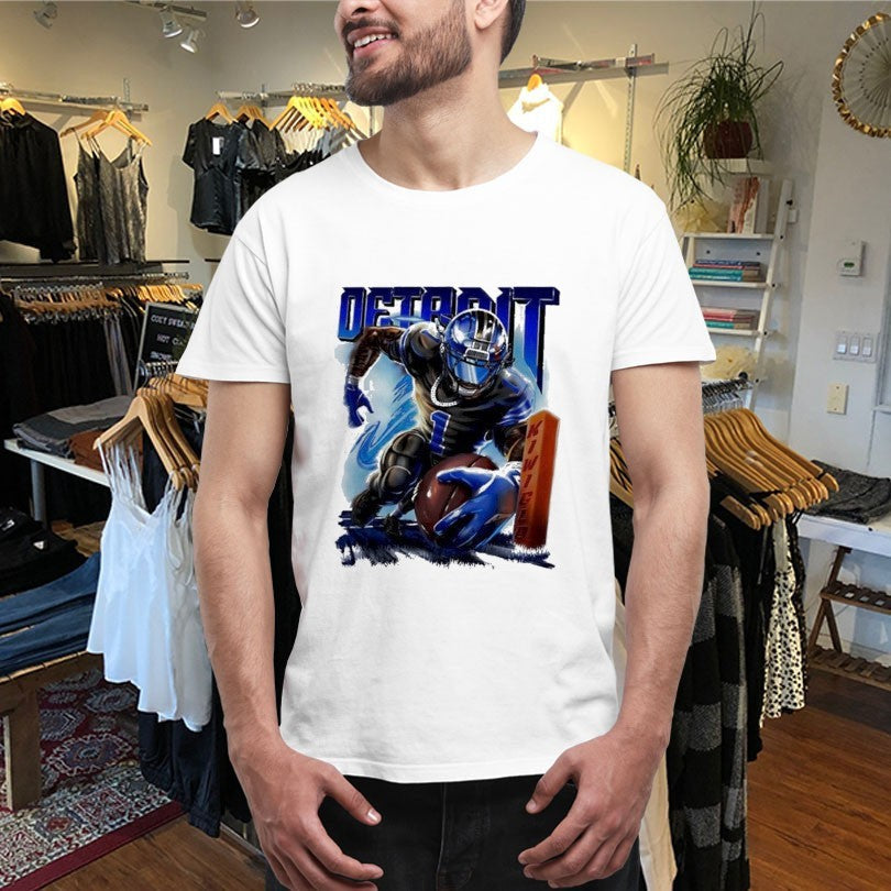 Official Jameson Williams Detroit Lions Waymo Running Shirts Unisex , , , Long Sleeve Tee