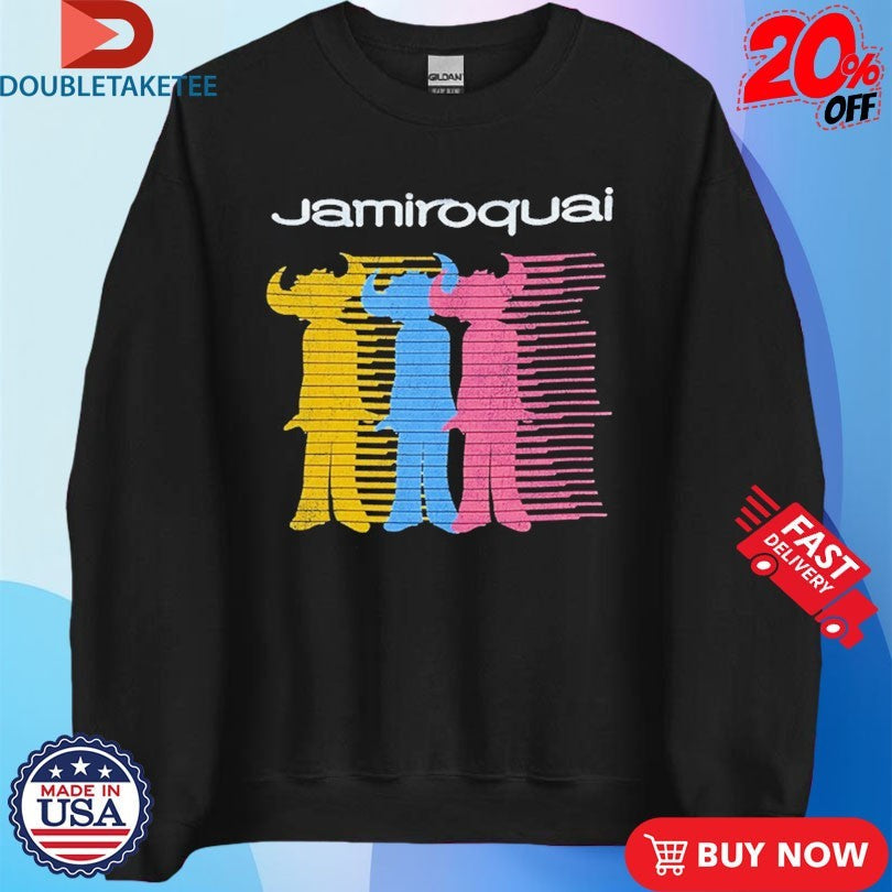 Official Jamiroquai A Funk Odyssey Buffalo Man Shirts Unisex , , , Long Sleeve Tee