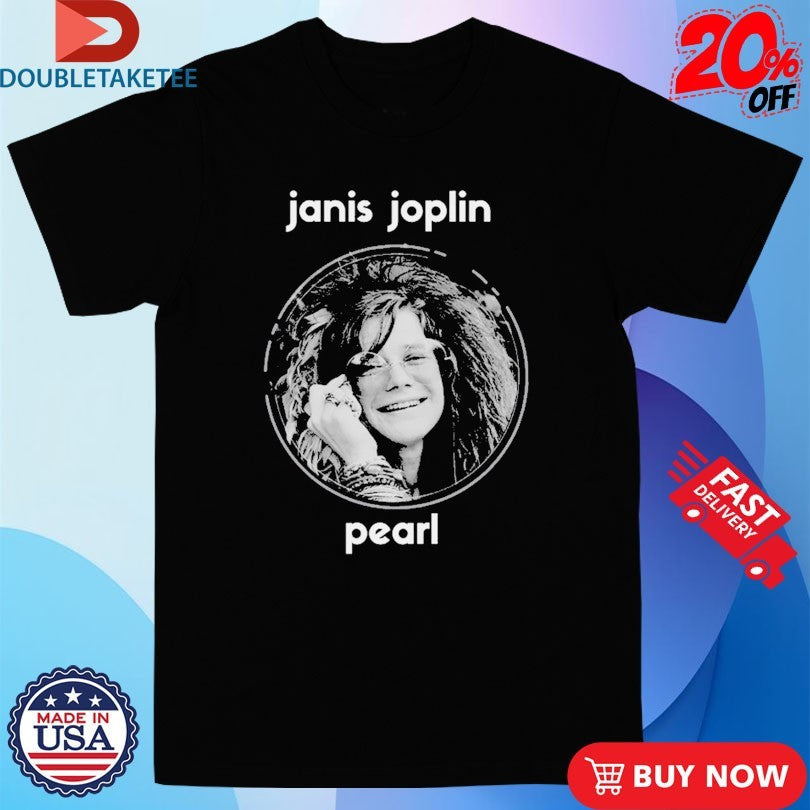 Official Janis Joplin Pearl Album Photo Shirts Unisex , , , Long Sleeve Tee