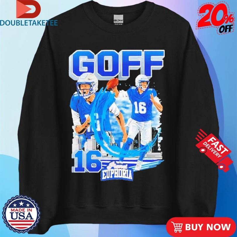 Official Jared Goff Detroit Lions Shirts Unisex , , , Long Sleeve Tee