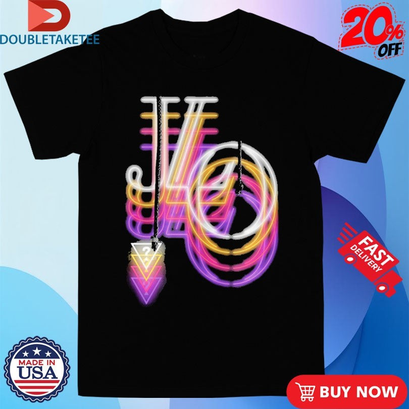 Official Jennifer Lopez Neon Repeater Shirts Unisex , , , Long Sleeve Tee