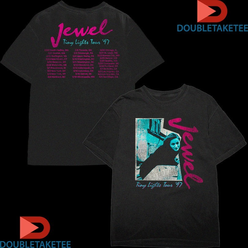 Official Jewels Tiny Lights 1997 Tour Dates Shirts Unisex , , , Long Sleeve Tee