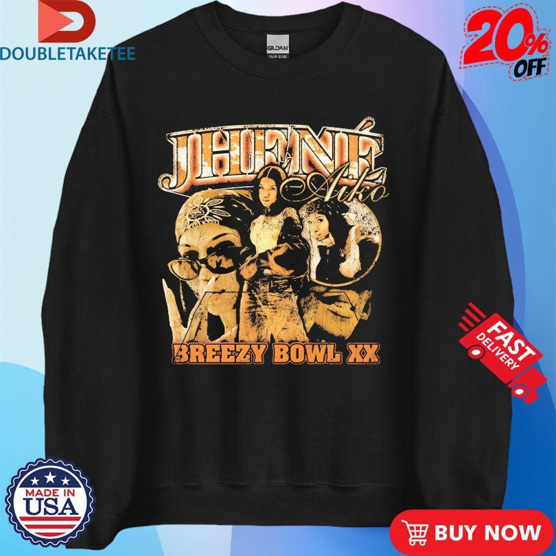 Official Jhene Aiko Breezy Bowl XX Tour 2025 Shirts Unisex , , , Long Sleeve Tee