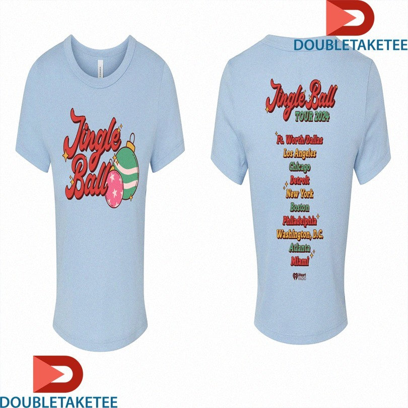 Official Jingle Ball Tour 2024 Christmas Shirts Unisex , , , Long Sleeve Tee