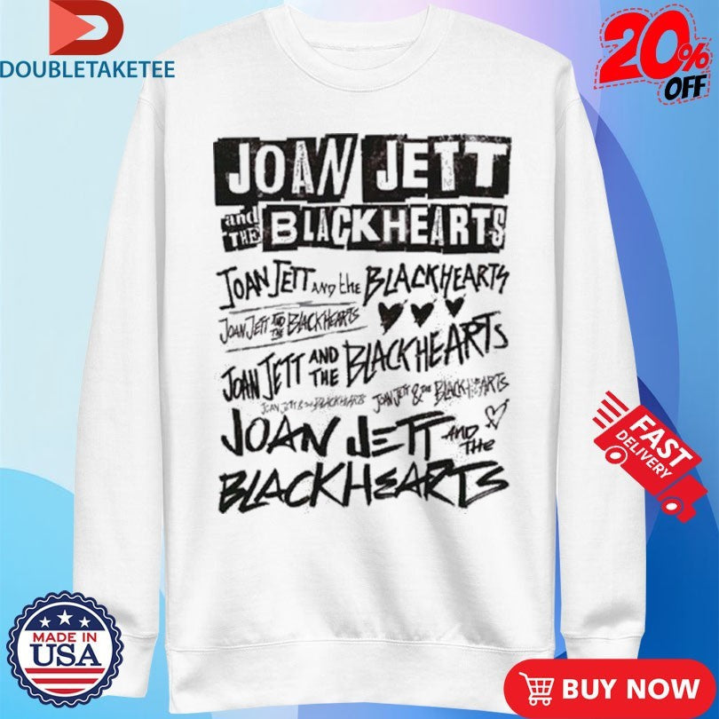 Official Joan Jett And The Black Hearts Punk Names Shirts Unisex , , , Long Sleeve Tee