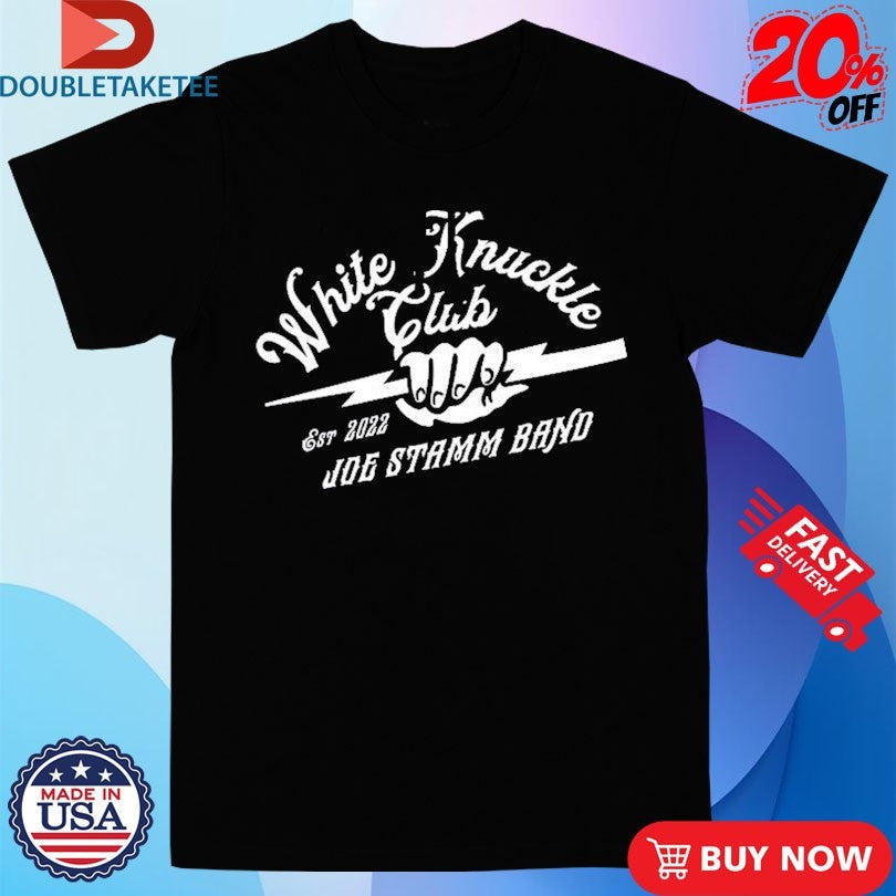 Official Joe Stamm Band White Knuckle Club Est 2022 Shirts Unisex , , , Long Sleeve Tee