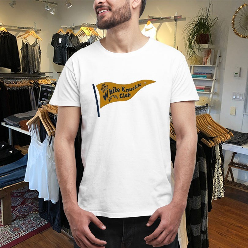 Official Joe Stamm Band White Knuckle Club Flag Shirts Unisex , , , Long Sleeve Tee