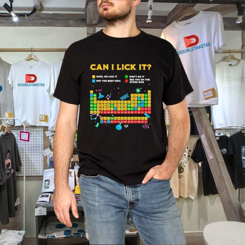 Official Johnna Can I Lick It Periodic Table Shirts Unisex , , , Long Sleeve Tee