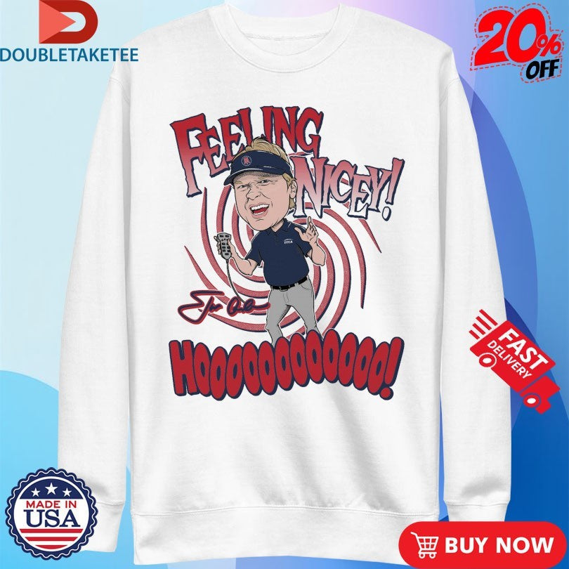 Official Jon Gruden Coach Feeling Nicey Ho Shirts Unisex , , , Long Sleeve Tee