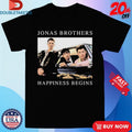 Official Jonas Brothers Happiness Begins Car Shirts Unisex , , , Long Sleeve Tee