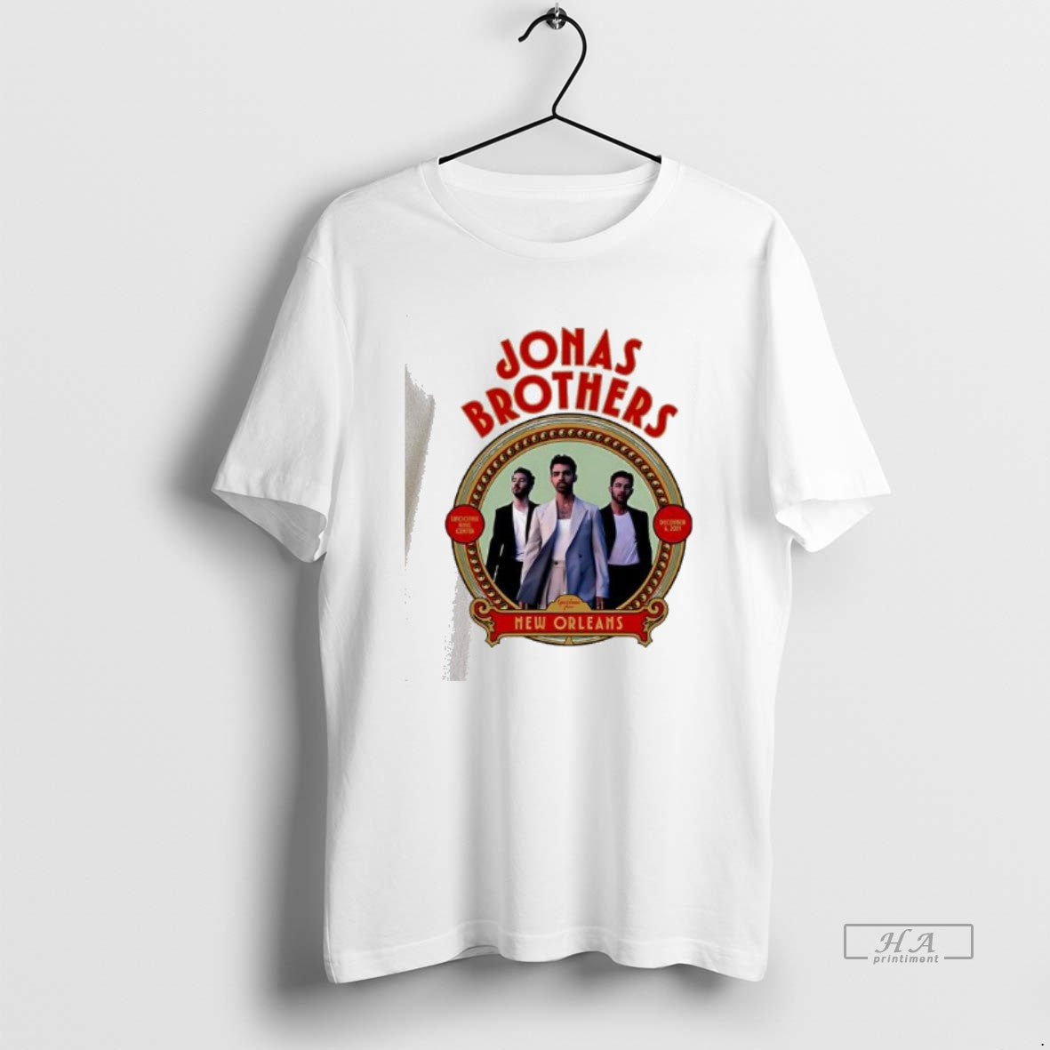 Official Jonas Brothers New Orleans Vintage T-Shirts