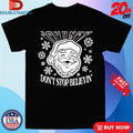 Official Journey Don’t Stop Believin’ Santa Holiday Xmas Shirts Unisex , , , Long Sleeve Tee