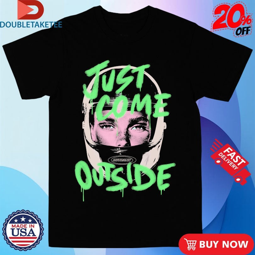 Official Just Come Outside Outrank Shirts Unisex , , , Long Sleeve Tee