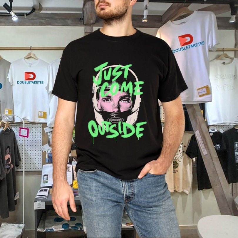 Official Just Come Outside Outrank Shirts Unisex , , , Long Sleeve Tee
