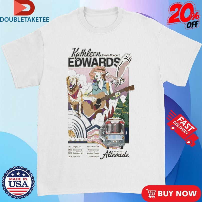 Official Kathleen Edwards Western Canada 2026 Tour Altameda Shirts Unisex , , , Long Sleeve Tee