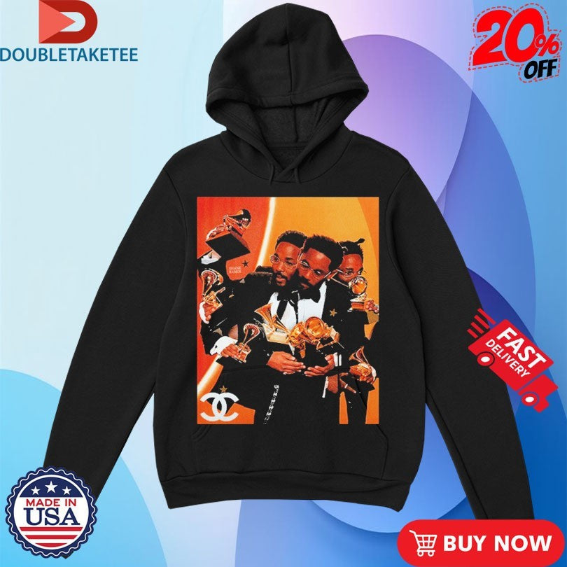Official Kendrick Lamar 5 Grammys A Night 2026 Shirts Unisex , , , Long Sleeve Tee