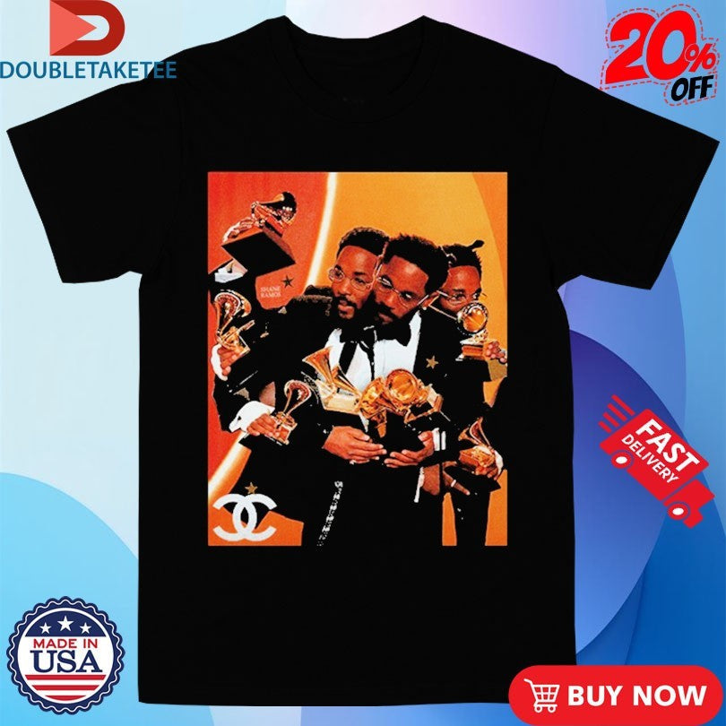 Official Kendrick Lamar 5 Grammys A Night 2026 Shirts Unisex , , , Long Sleeve Tee