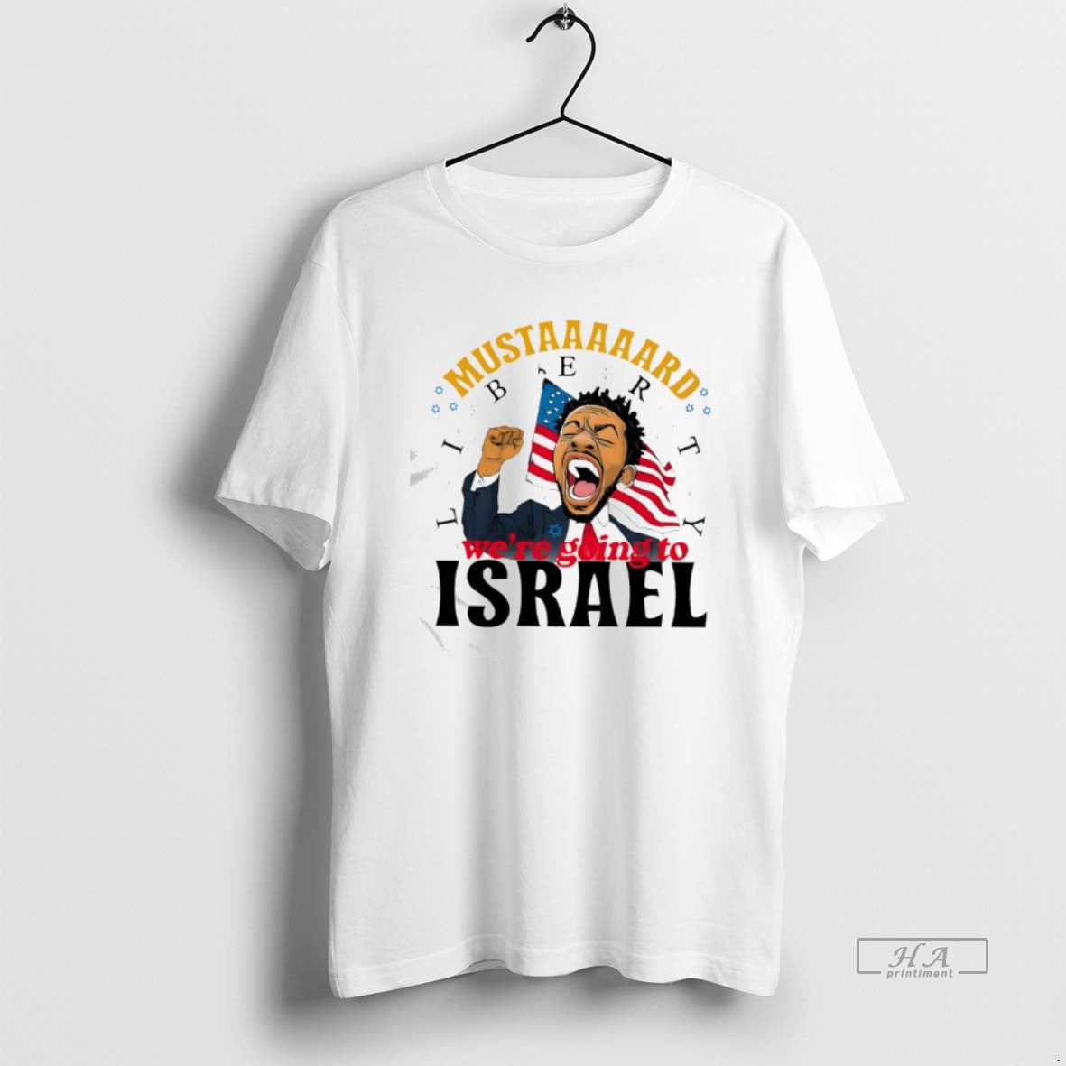 Official Kendrick Lamar Mustard Were Going Israel T-Shirts
