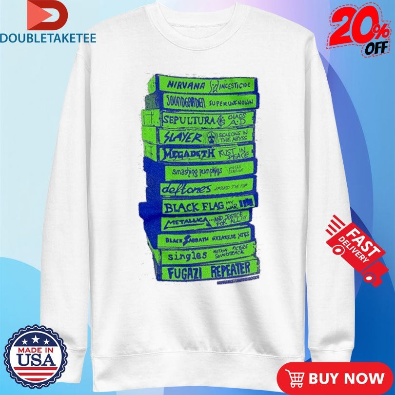 Official Kerrang! x Unified Goods Books Shirts Unisex , , , Long Sleeve Tee