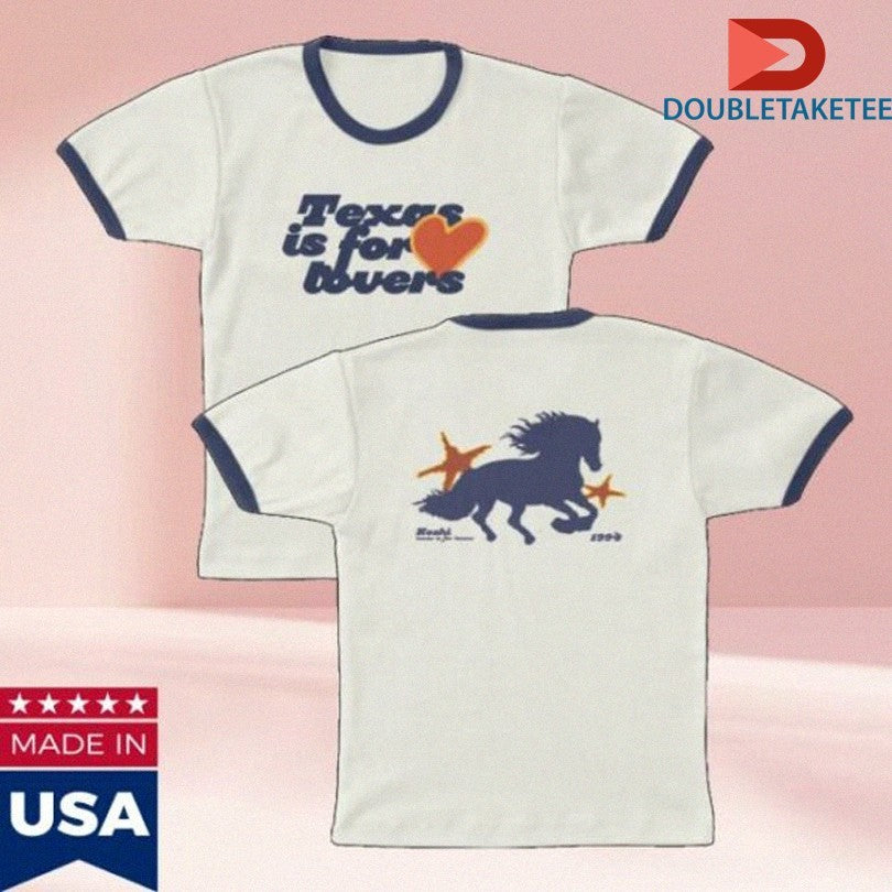 Official Keshi Texas Is For Lovers Horse Ringer Shirts Unisex , , , Long Sleeve Tee