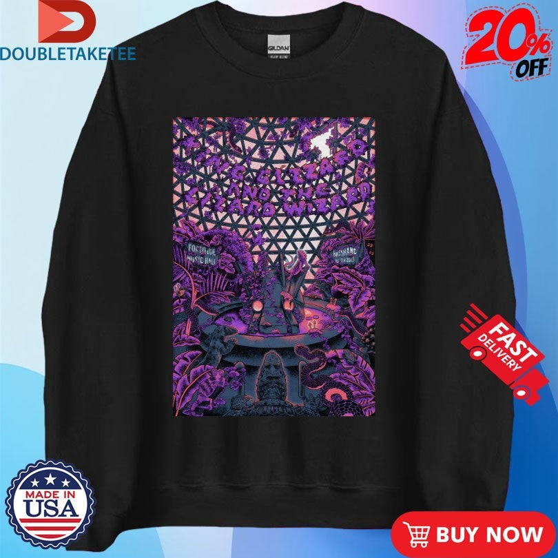 Official King Gizzard And The Lizard Wizard 12.7.2025 Brisbane AUS Shirts Unisex , , , Long Sleeve Tee