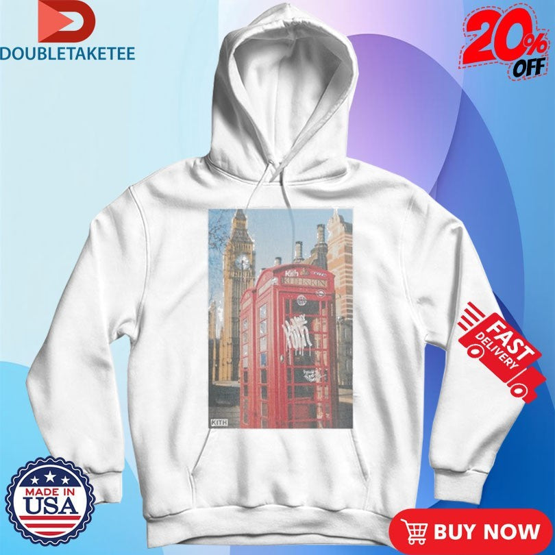 Official Kith London Graffiti Booth Shirts Unisex , , , Long Sleeve Tee