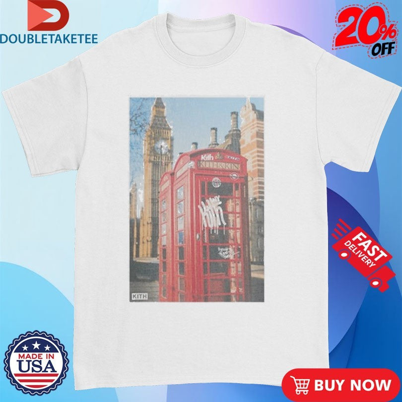 Official Kith London Graffiti Booth Shirts Unisex , , , Long Sleeve Tee