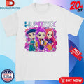 Official Kpop Demon Hunters Huntrix Caricature Shirts Unisex , , , Long Sleeve Tee