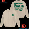 Official Kurtis Conner Please Be Nice To Me It’s The Law Your Friends Shirts Unisex , , , Long Sleeve Tee