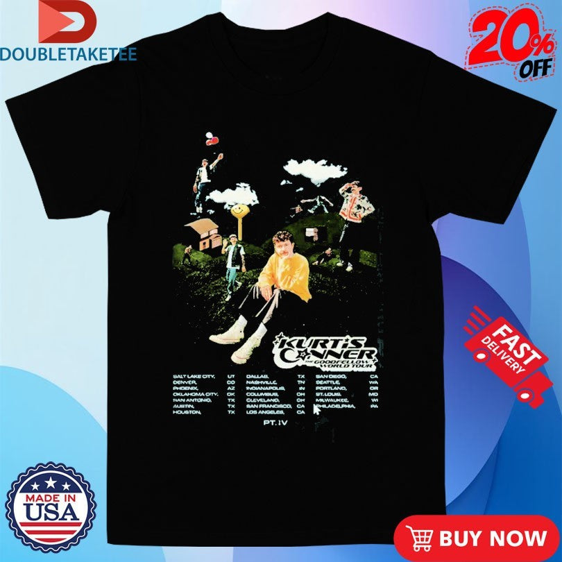 Official Kurtis Conner The Goodfellow World Tour 2025 Fall Tour PT IV Shirts Unisex , , , Long Sleeve Tee
