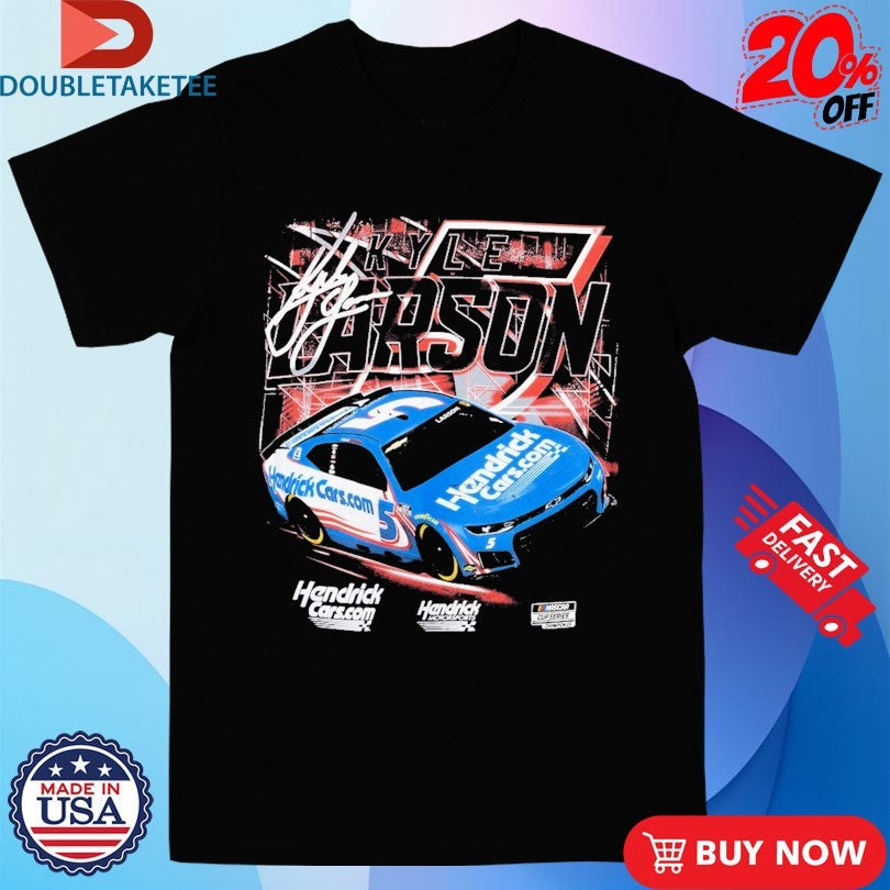 Official Kyle Larson Classic Ink #5 Hendrickcars.com Nascar Cup Champions Shirts Unisex , , , Long Sleeve Tee