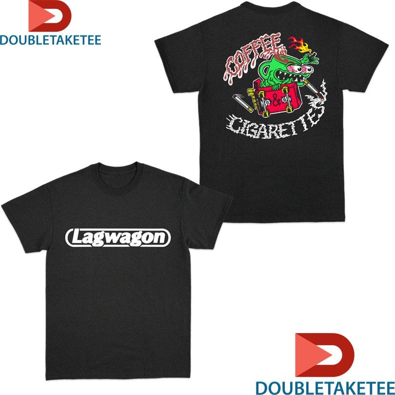 Official Lagwagon Coffee And Cigarettes Shirts Unisex , , , Long Sleeve Tee