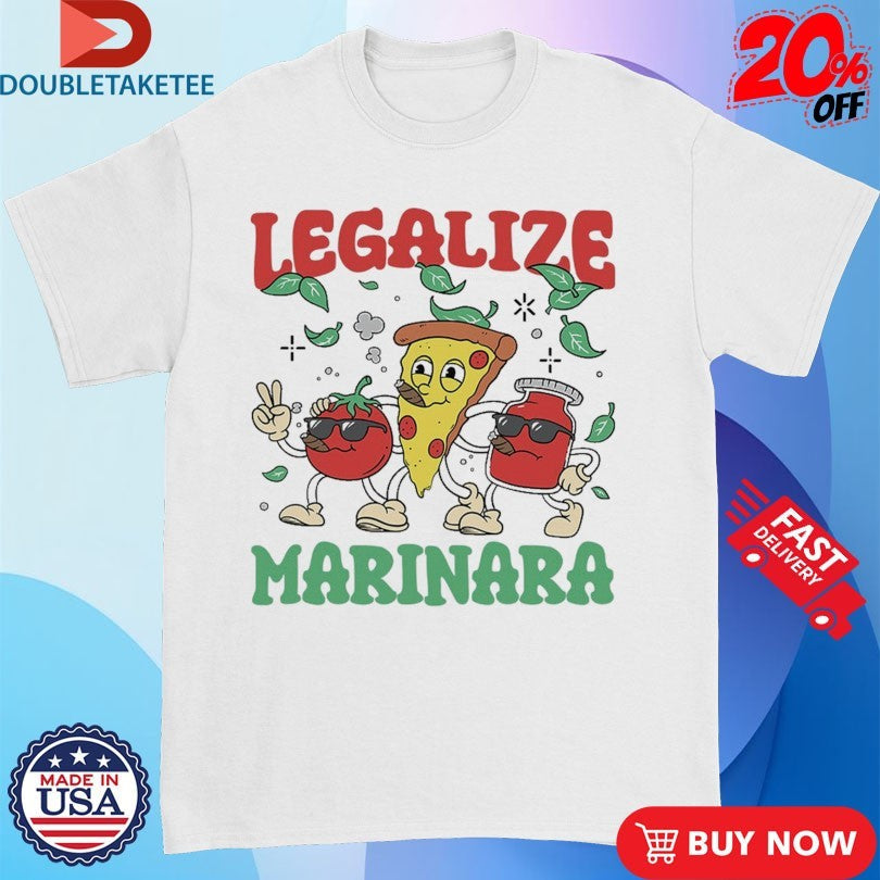 Official Legalize Marinara Pizza Tomato Shirts Unisex , , , Long Sleeve Tee